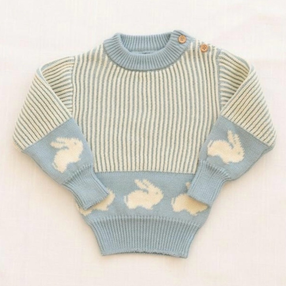 Fin & Vince Chunky Bunny Sweater NWT